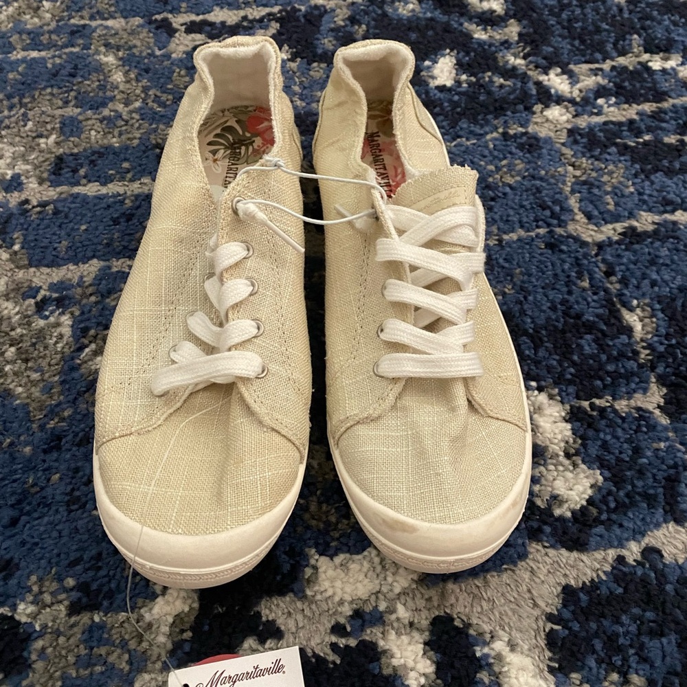 Canvas slip on sneakers